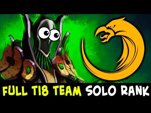 When you meet FULL TI8 team in solo rank — TNC
