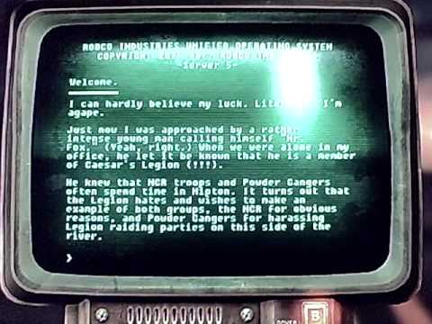 Let's play Fallout new vegas (hardcore) pt.13 let's read