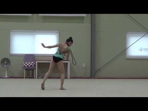 Korea Kangheesun International RG  Anna Oh Junior  rope