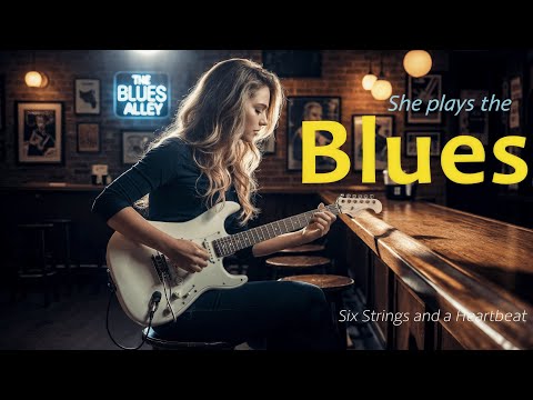 Emotional Blues Guitar Song - Six Strings and a Heartbeat (Female Vocal)  @BluesStoriesOfficial