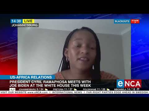 US Africa Relation President Cyril Ramaphosa to meet Joe Biden