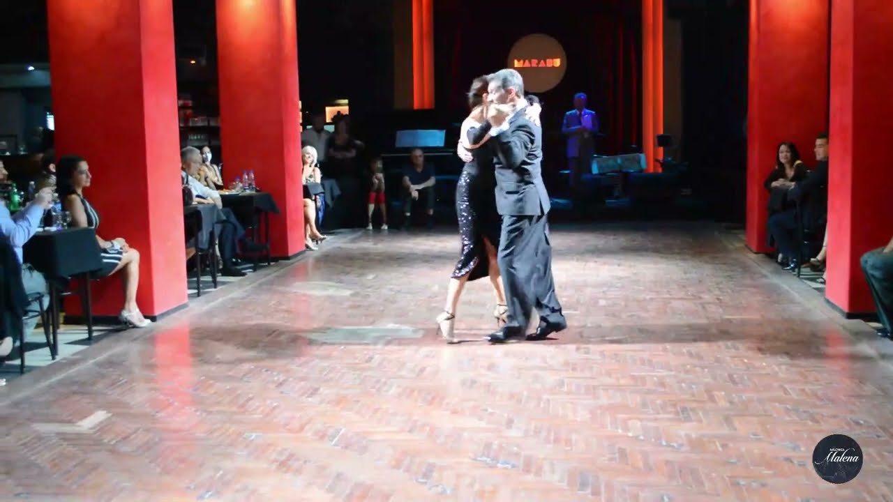 Video thumbnail for Juan Amaya & Valentina Garnier en Milonga Malena - Marabu !!4/4