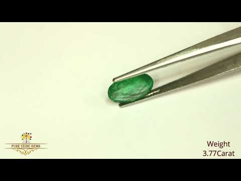 Emerald 3.77ct. (Super Premium) video