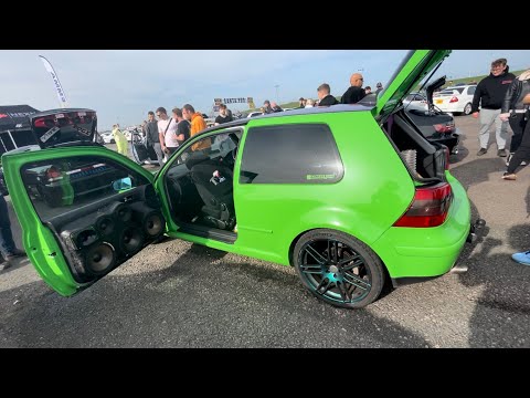 Santa Pod Raceway’s Japshow Finale 2023 - Sunday 8th October - Propper Droppers SPL Cars