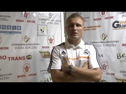 Trener Jarosław Kupis po meczu z LKS Orzeł Mokre