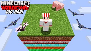 Download lagu 100 Hari MINECRAFT HARDCORE One Chunk Random Pake Cara BARBAR!! mp3