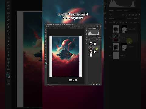 Neon Glow Effect Portrait Photoshop Tutorial