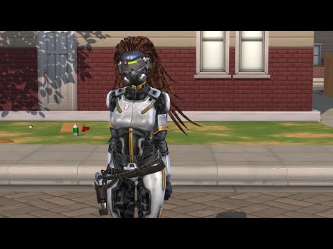 the sims 4 custom sim download brunette female Delenn Shai by Bonita100 Game Video Preview