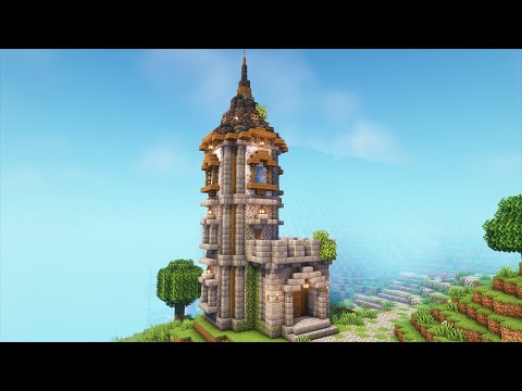 EPIC Medieval Watchtower Build Tutorial!!