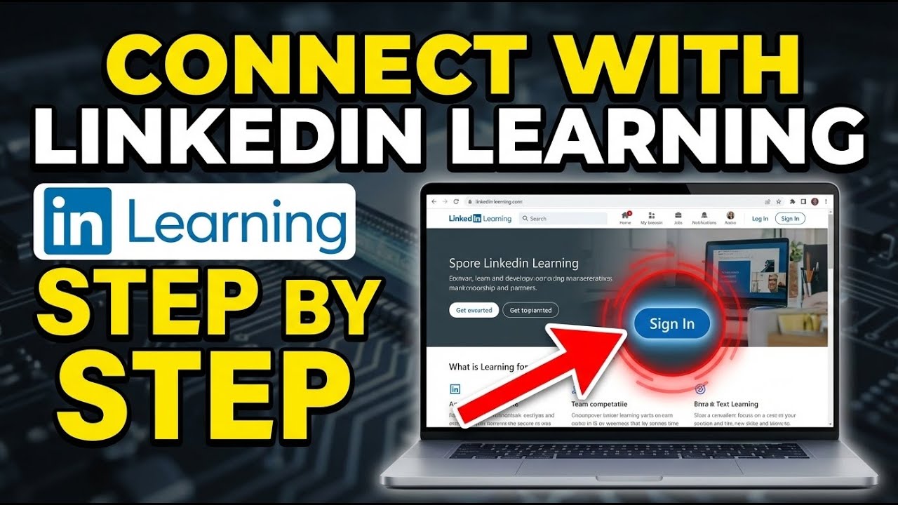 How to connect with LinkedIn Learning - Step By Step