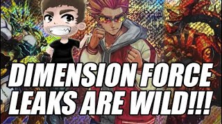YU-GI-OH DIMENSION FORCE LEAKS BEGIN! CRAZY Rarity Spread &amp; New Libromancers are NICE!