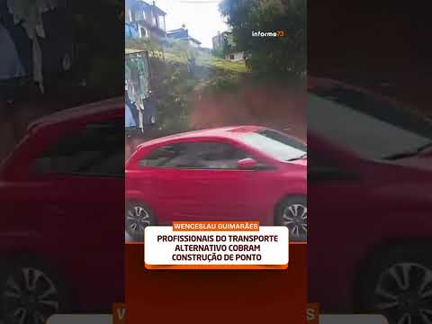 Profissionais do transporte alternativo cobram construção de ponto