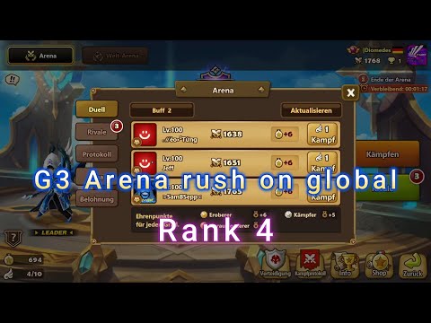 One win away from legend? - Summoners War Arena rush on global server (07-21-2025)