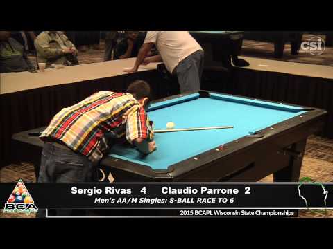 Sergio Rivas vs Claudio Parrone (Men's AA/Master Singles)