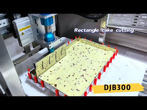 Ultrasonic round sheet cake cutting machine