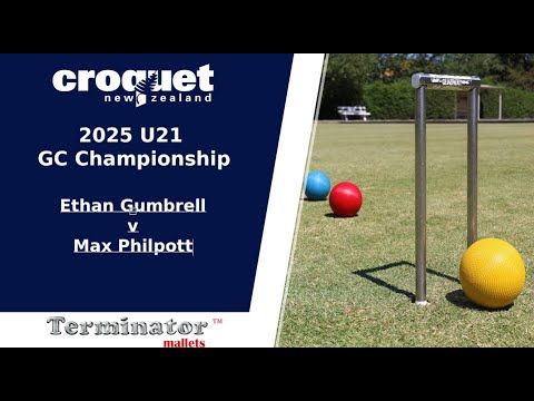 2025 U21 GC Ethan Gumbrell V Max Philpott