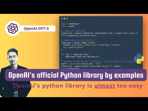 Openais Python Quickstart Tutorialfirst Look