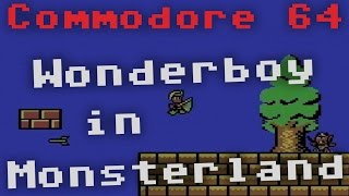 CC64 playing "Wonderboy in Monsterland" (1989). Game #112.