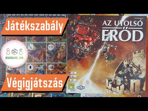 Az utolsó erőd | Végigjátszás | Játékszabály @boardgame_hun - PumiGame