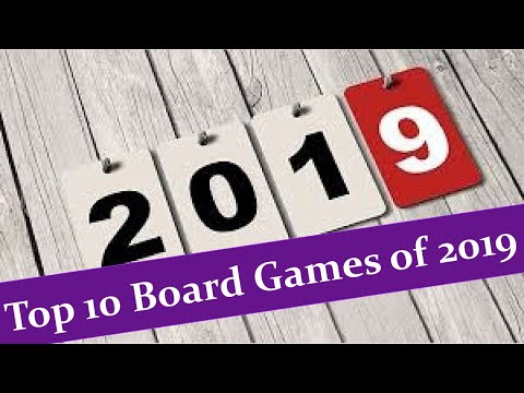 Top 10 Board Games of 2019
