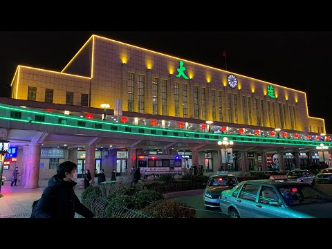 [Dalian, China] Fui para a estação Dalian