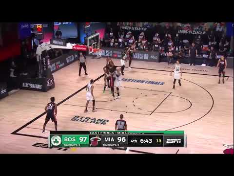 Bam Adebayo dunks on Daniel Theis
