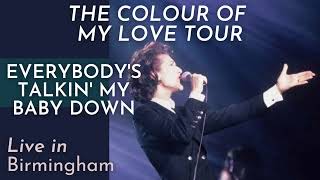 Celine Dion - Everybody&#39;s Talkin&#39; My Baby Down  (Live in