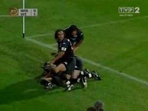 Sagan's goal against Wisla