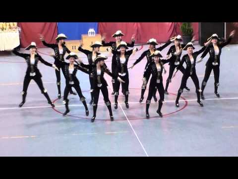 ROCK AND MAGIC SE, Hungary - Party Girls - Junior formation- Nat. Champ. 2014.