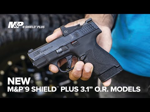NEW M&P®9 Shield™ Plus 3.1" Optics Ready