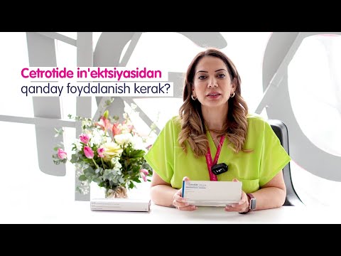 Cetrotide in’ektsiyasidan qanday foydalanish kerak?