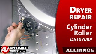 Speed Queen Dryer: Loud Noise - Cylinder Roller Repair