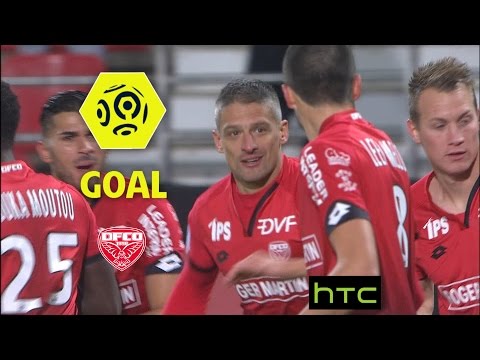 Goal Cédric VARRAULT (6') / Dijon FCO - EA Guingamp (3-3)/ 2016-17