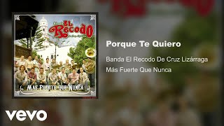 Banda El Recodo De Cruz Lizárraga - Porque Te Quiero (Audio)