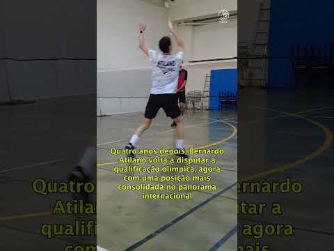 Bernardo Atilano representa o Badminton português nos Jogos Europeus com o objetivo Paris 2024
