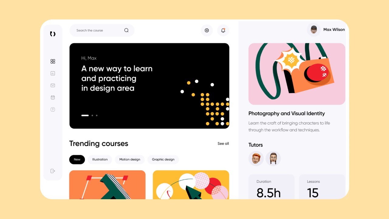 Build A Responsive Dashboard Sidebar Menu | HTML CSS & JS tutorial | codeopacity