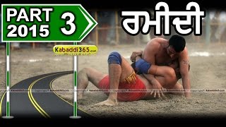 (1) Ramidi (Kapurthala) Kabaddi Tournament 18 Jun 2015