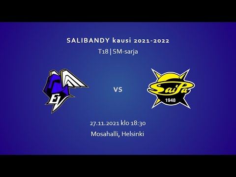 T18 | SM-sarja | EräViikingit - SaiPa | 27.11.2021