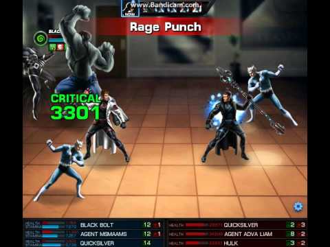 MAA: PvP Quicksilver & Black Bolt