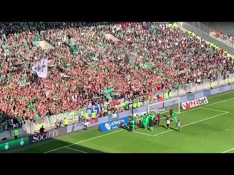 ASSE 1 0 METZ | Chalala en fin de match entre les joueurs et le kop nord