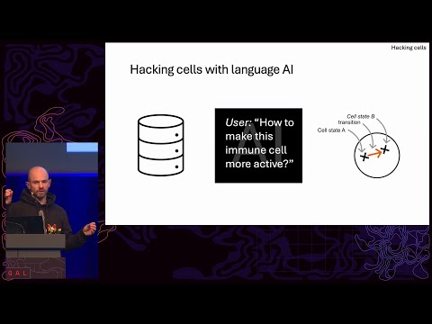 Video Thumbnail: 38C3 - Hacking Life: How to decode and manipulate biological cells with AI