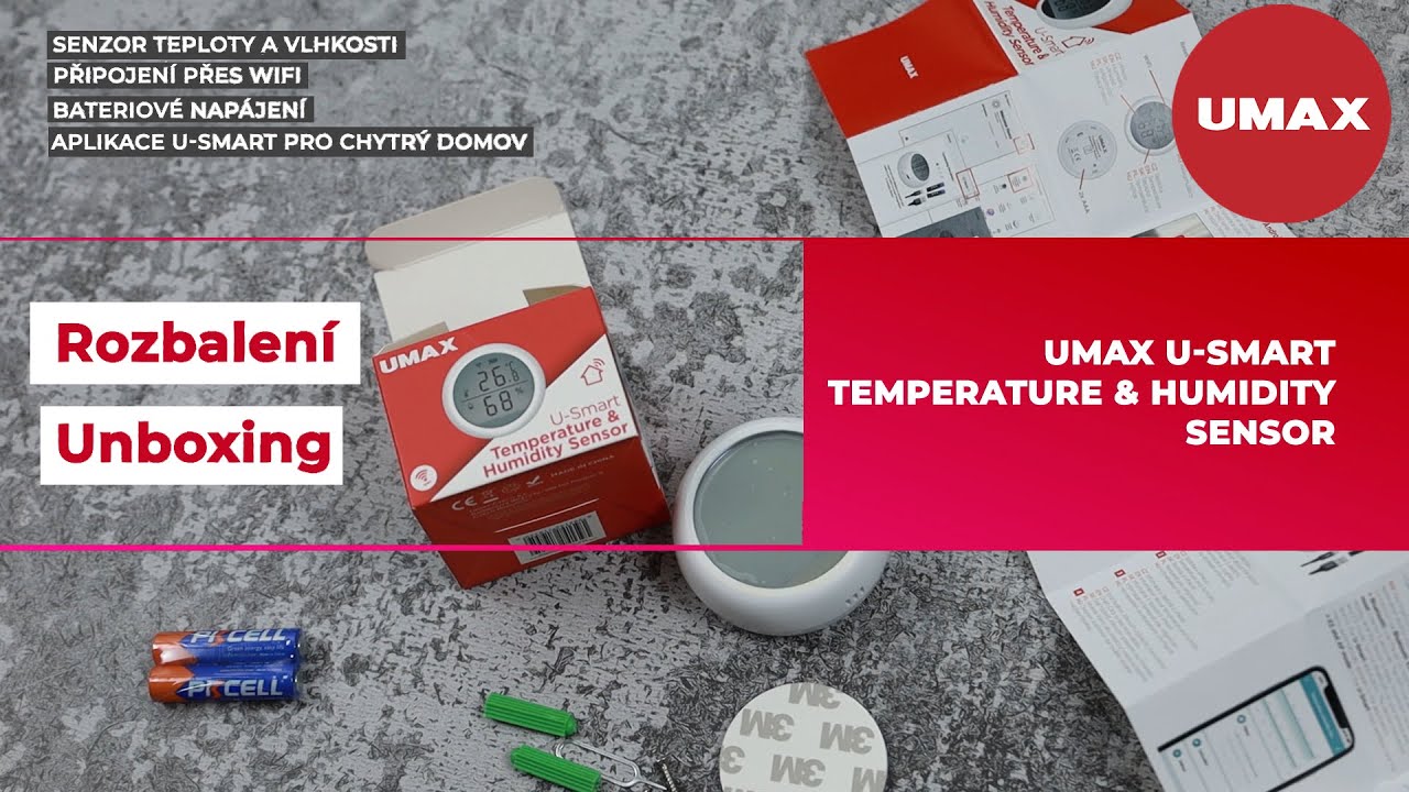 Umax U-Smart Temperature and Humidity Sensor