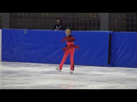 12. Santa Claus Cup 2018: Ema Brnakova (SVK) - FS Cubs Girls ISU 9 Free Skating