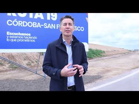 Autopista RN19: Se inauguró un nuevo tramo entre Santiago Temple y Los Chañaritos.