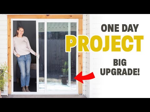 Install A Sliding Door | How To Easily Remove An Old Door and Install A New One!