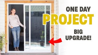 Install A Sliding Door | How To Easily Remove An Old Door and Install A New One!