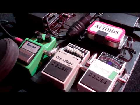 GTD Sound Check - Jim Suhler Pedal Board