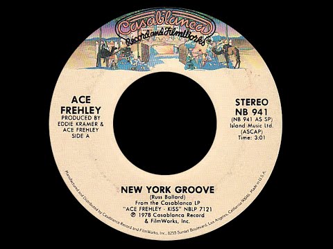 Ace Frehley ~ New York Groove 1978 Disco Purrfection Version