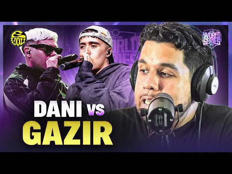 THIS WAS THE DANI RIBBA WHO WAS HIDDEN! - Reaction to GAZIR vs DANI - FMS WS - EYOU TV