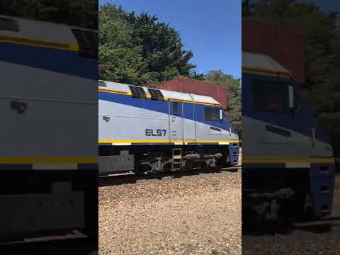 TRAINS AM22 Triple EL’s on SCT Steel Train 6KA9 EL57 EL51 EL62 Nairne, South Australia 25/02/22